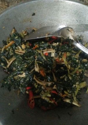 Foto resep Oseng oseng daun pepaya