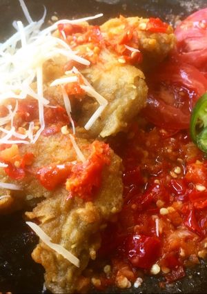 Foto resep Ayam Geprek Keju