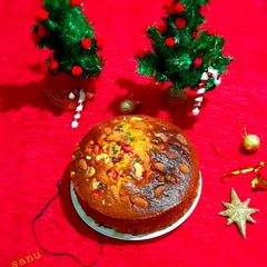 A picture of Christmas Cake.