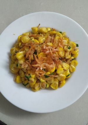 Hình của món Bắp Xào Bơ.