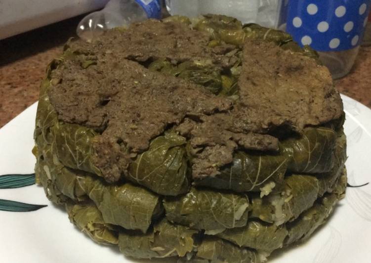 سهلولذيذ ورق عنب بالبفتيك سهلولذيذ: ورق عنب بالبفتيك