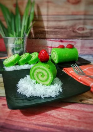 Foto resep Gethuk Gulung Pandan