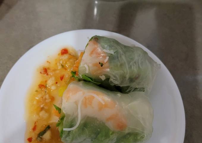 Vietnam spring roll favorite saya😊