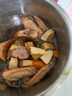 韓式燉雞(不辣電鍋版） 的食譜成品照片