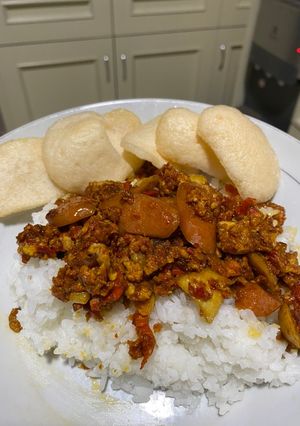 Foto resep Nasi gila spicy