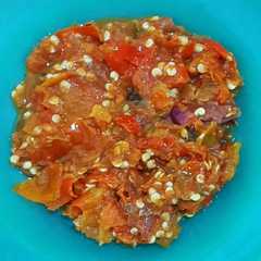 A picture of Sambal Terasi Mentah.