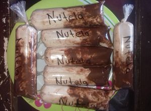 Una foto de Bolis gourmet de Nutella para negocio o consumo propio