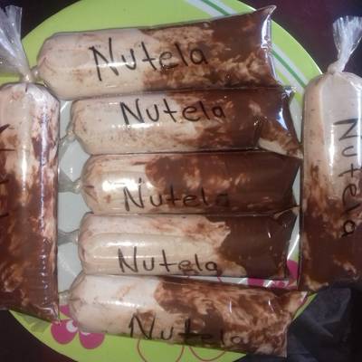 Bolis gourmet de Nutella para negocio o consumo propio Receta de DiAna  RoSe- Cookpad