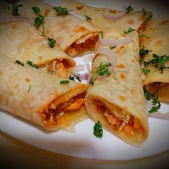 A picture of Tandoori Boti Roll.