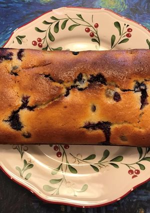 A picture of Blueberry Quick Bread.