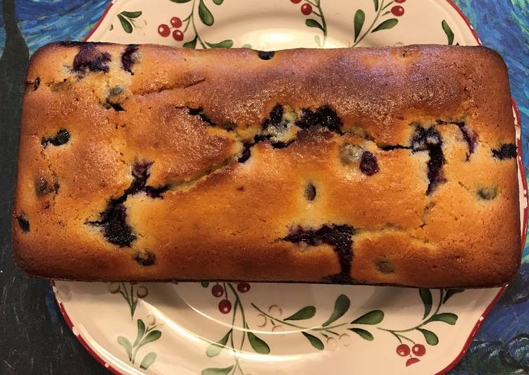 Simple Way to Make Any-night-of-the-week Blueberry Quick Bread
