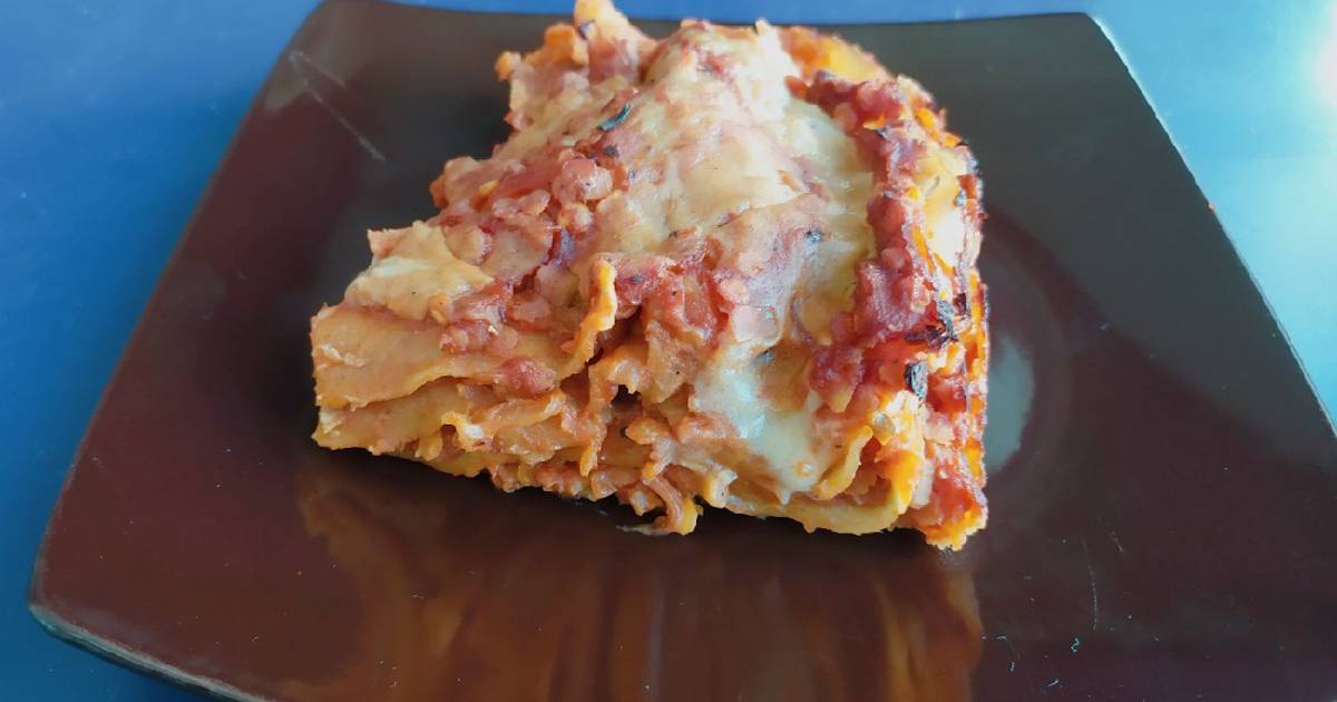 Lentil Lasagna Recipe By Red Queen Cookpad