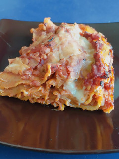 A picture of Lentil Lasagna.