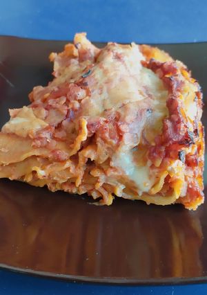 A picture of Lentil Lasagna.