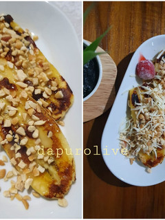 Foto resep Pisang Bakar Keju Kacang