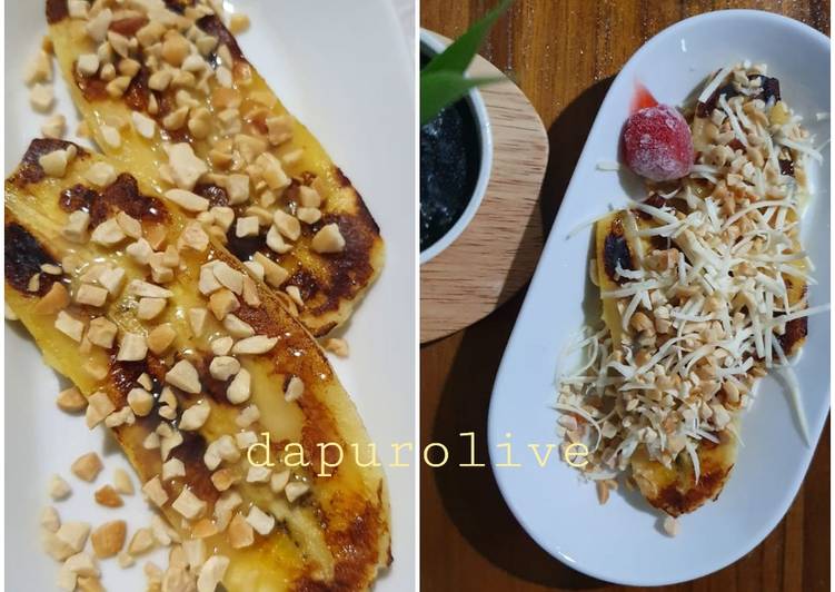 Pisang Bakar Keju Kacang