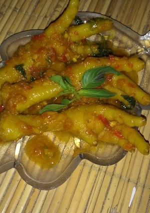 Foto resep Ceker Pedas Rica-Rica 🐔