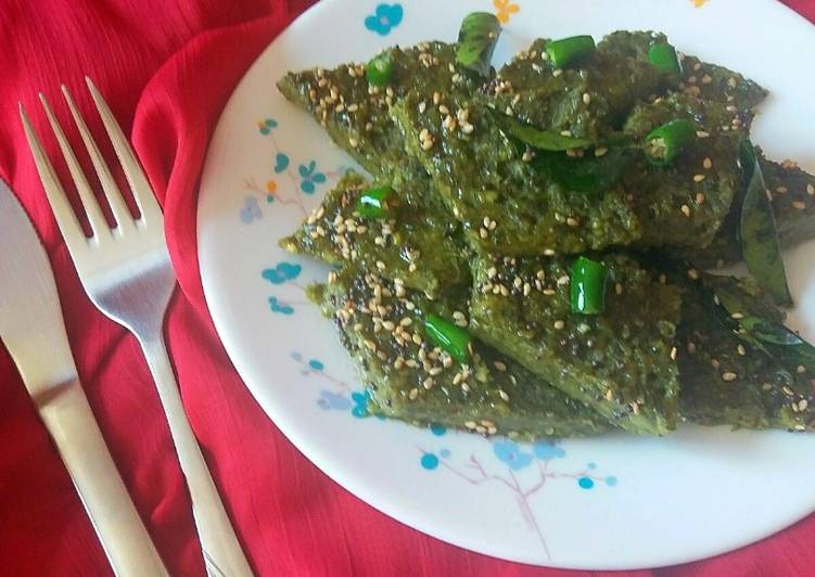 Recipe of Award-winning Mung sprouts dhokla