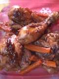 Pata muslo en salsa simple y fácil de hacer