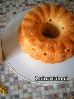عکسی از دستور کیک شیفون پرتقالی