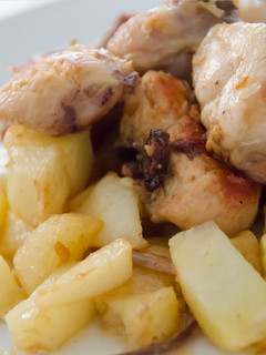 Una foto de Pollo al Ajillo
