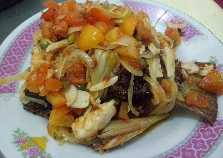 Ikan Sebelah Rica-Rica #seafoodfestival