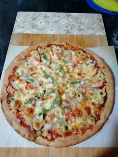 صورة لوصفة بيتزا لايت 😋