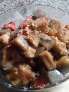 Foto resep Tumis terong ungu