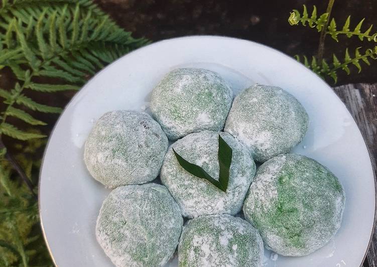 Masakan Populer Mochi Pandan Coklat Kacang Ala Warung