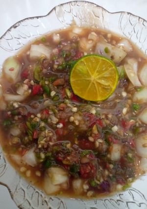 Foto resep Sambal air asam khas melayu