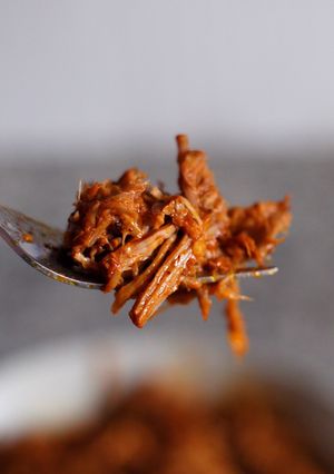 Una foto de Cochinita pibil en olla de cocción lenta 🇲🇽