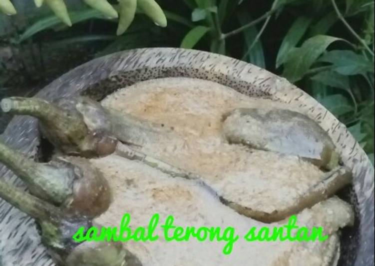 Sambal terong santan
