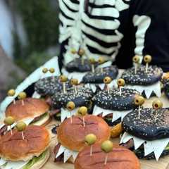 Una foto de Hamburguesas Terroríficamente Asustadizas