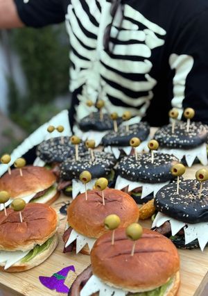Una foto de Hamburguesas Terroríficamente Asustadizas