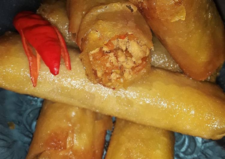 Resep Risol isi daging ayam cincang wortel yang Sempurna