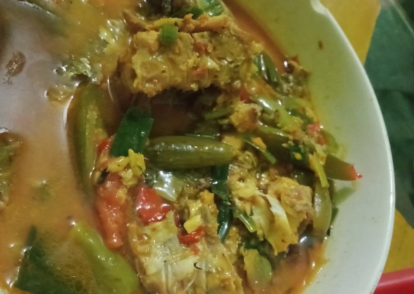 Gulai ikan dan terong