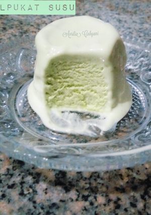 Foto resep Es Krim Alpukat Susu Lembut