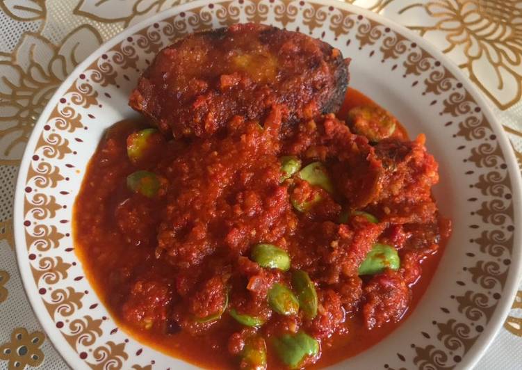  Resep  Sambal Pete Udang  Kering  dan Ikan Goreng oleh Fifi 