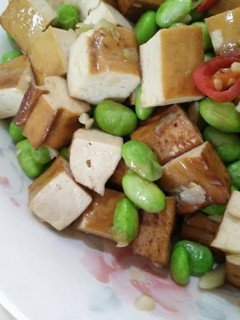 豆干炒毛豆【豆豆愛的料理】 的食譜成品照片
