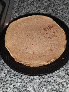 Una foto de Panqueques con harina integral