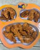 Ức gà chiên giòn cho bé