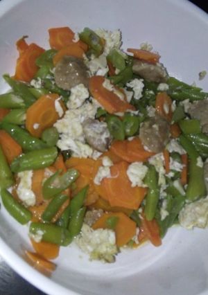 Foto resep Tumis buncis wortel
