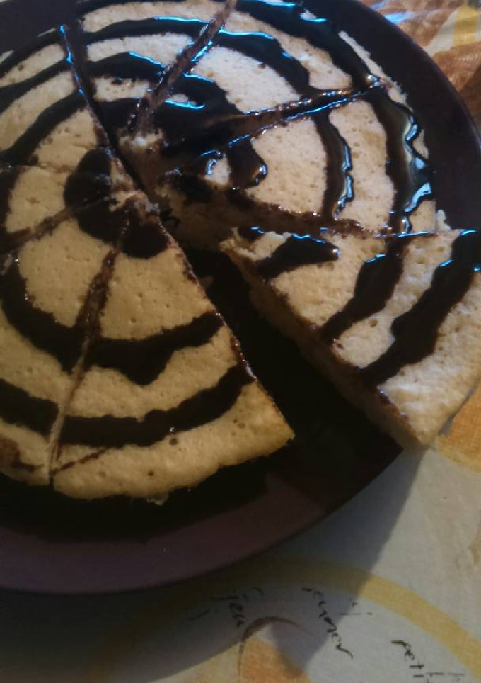 Una foto de Torta de vainilla para microondas con stevia