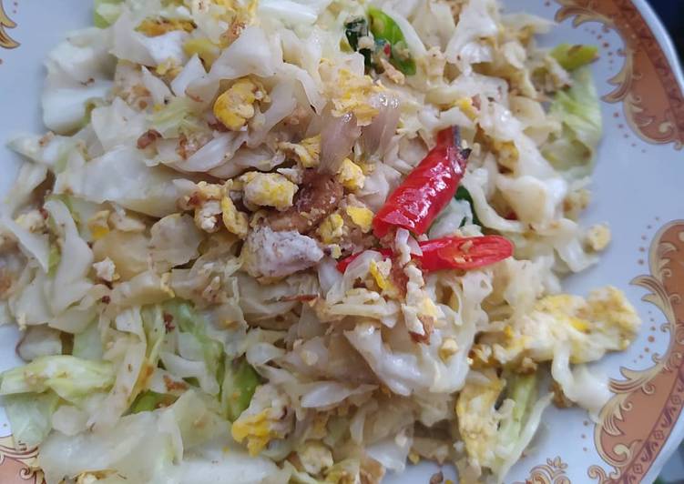 1 Cara Membuat Orak Arik Kol 2 Yang Lezat Cookandrecipe Com