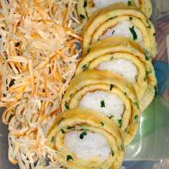 Telur gulung nasi dg keju kries😊 রেসিপির প্রধান ছবি