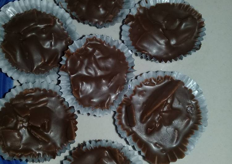 Chocolate Coconut Clusters