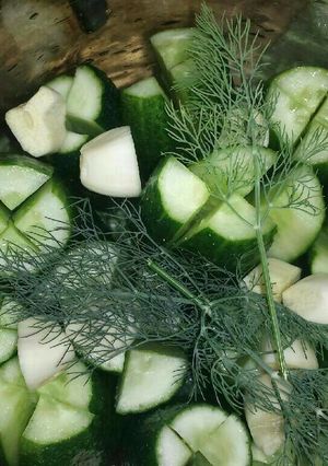 Kovászos uborka recept fotója