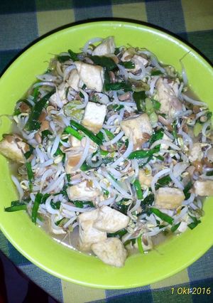 Foto resep Tauge, Tahu, Daun Kucay Tauco