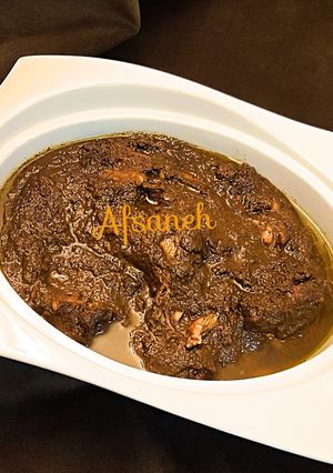 عکسی از دستور خورش فسنجان