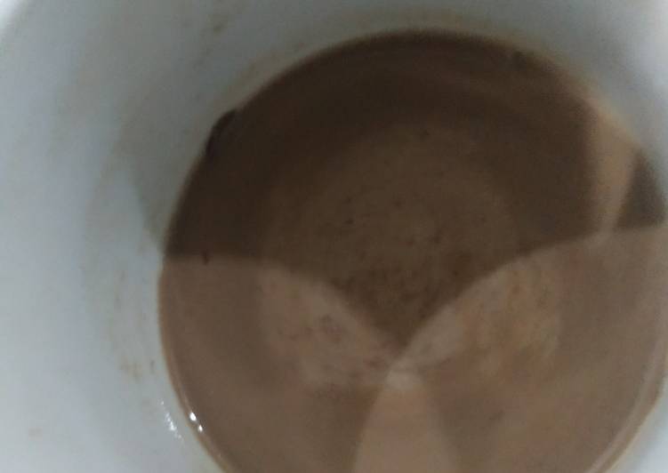 Hot cadbury milk chocolate